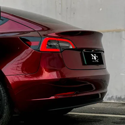 Liquid Metal Dragon Blood Car Wrap