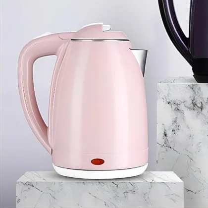 BTK Off Water Boiler Double Layer Electric Cattle Kettle 1.8L