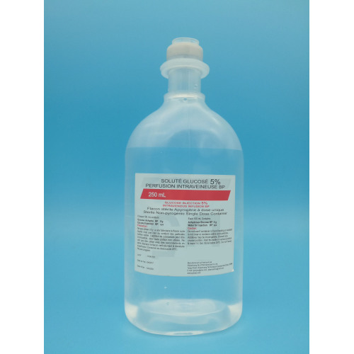 Inyección de glucosa al 5% 250ml