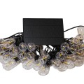 Outdoor waterproof solar light string