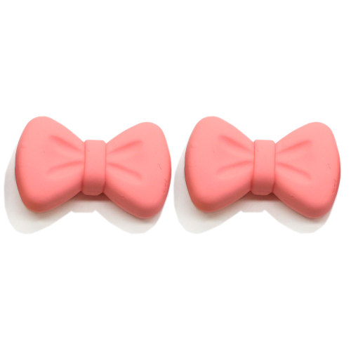 Cartoon Resin Bowknots Tie Resin Ornents Patches Forniture artigianali fai-da-te Accessori per capelli per bambini Decor Materiali per copricapo