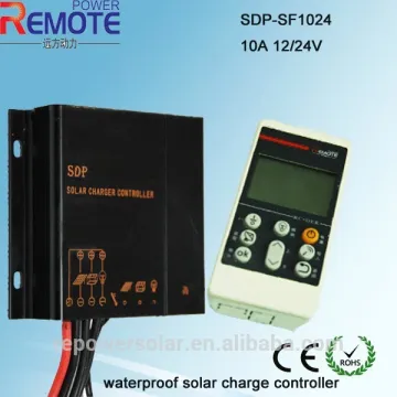 waterpoof IP67 10A solar charge controller remote solar controller solar regulator