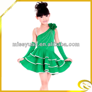 China factory hot sale professional latin dance costumes for kids