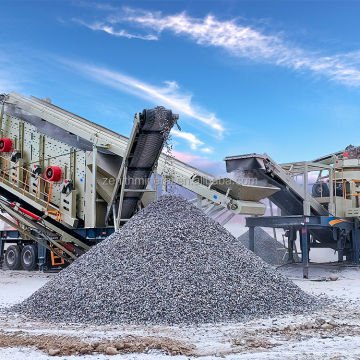 High Production Capacity Mobile Fine Impact Crusher: Integrated Stone Crushing Plant