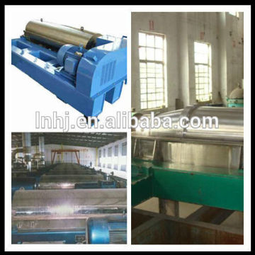 Horizontal Continuous Operation Scroll Discharge Decanter Centrifuge