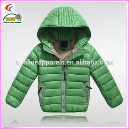 kids garment down jacket