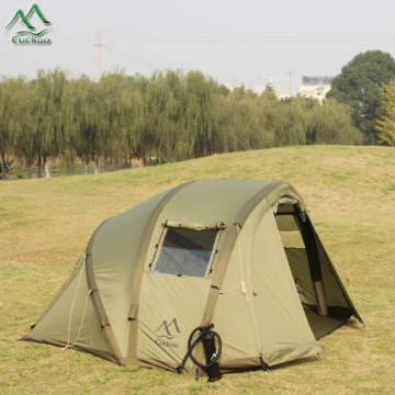 Cuckoo Double Deck Padded Inflatable Tent for 2 People Outdoor Fishing