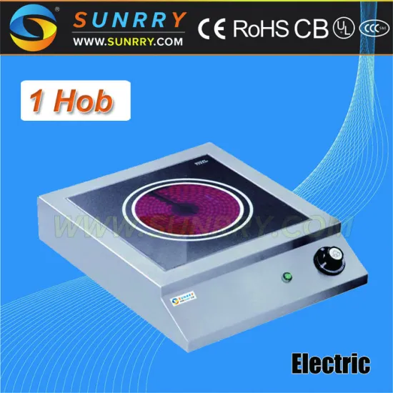 2015 New Design build in single burner electric cleaning glass ceramic induction hob