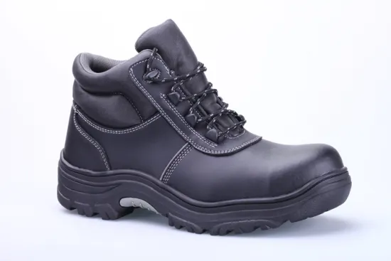 Full grain leather PU injection new style shoes