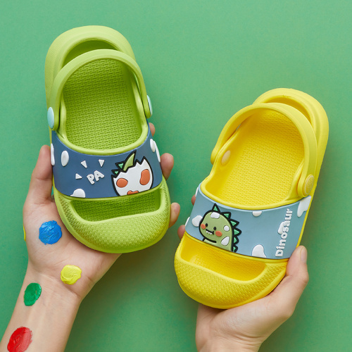 Zapatillas de sandalias antideslizantes de playa linda de verano para niños