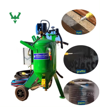 Qingdao Factory: High Pressure Water Sand Blasting Machine for Wet Dustless Graffiti Cleaning