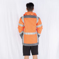 Jaqueta de segurança de alta visibilidade de proteção OEM reflexiva