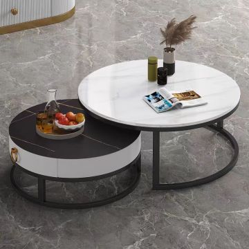 Luxury Marble Coffee Tables for Modern Home Living Rooms