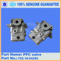 komatsu excavator spare parts new model PC200-8 travel PPC valve 702-16-04250