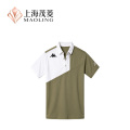 Camisa polo masculina com gola e carcela