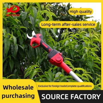 Long-Handle Garden Shears for Tall Plant Trimming