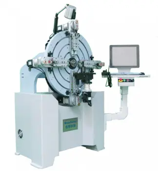 Motor inductor coil winding machine, CNC Copper Flat Wire Inductor Coil Winding Machine US-650, Enameled wire bending machine