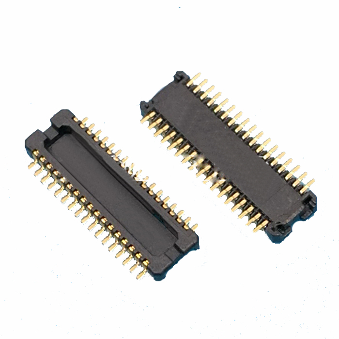 Μικρο-ηινιαία 0.4mm btb board για να επιβιβαστούν συνδετήρες αρσενικά