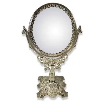 Decorative Mirror, Made of Zinc Alloy with Tin Plating, Design in Style of Antiquity