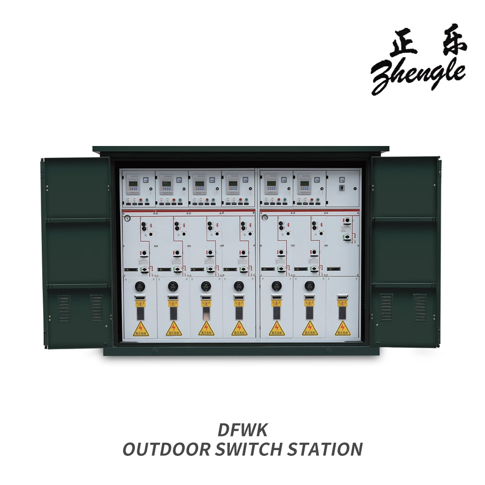 DFWK Stație de comutare în aer liber izolată complet sigilată