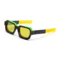 China Square Acetate Men's Sunglasses Factory
