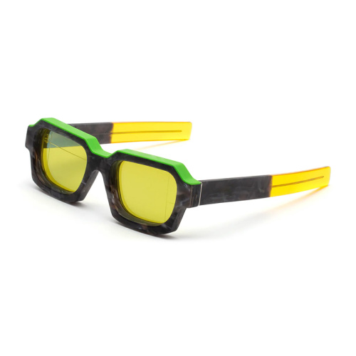 China Square Acetate Men's Sunglasses Factory
