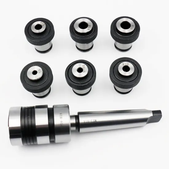 J41 Tapping Chuck and Collet Set for MS2, MS3, MS4, R8, MS5 and J4124 Applications