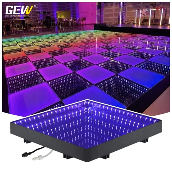 Outdoor LED Dance Floor Factory Direct Wholesale: 3D Infinity Mirror LED Dance Floor for Wedding Parties