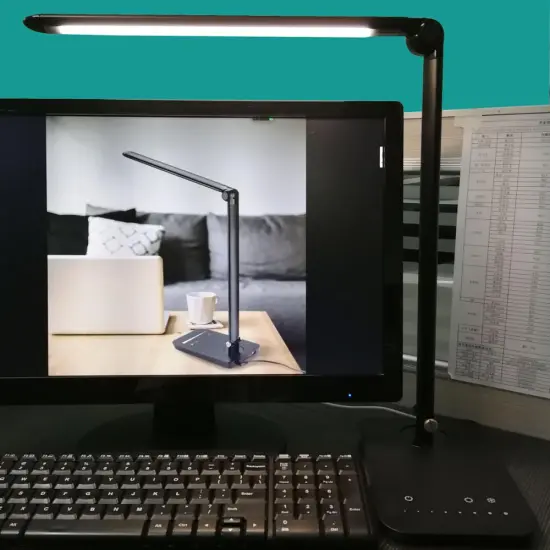 Anodizing Black Office Lamp Desktop ScreenBar Light In Several Color Temperature Mode