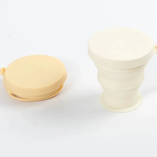 Hot Selling Reusable Silicone Collapsible Water Bottle for Travel and Sports