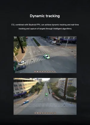 Skydroid C12 Camera: 2K High Definition Three-axis Stabilized Drone with Light Gimbal