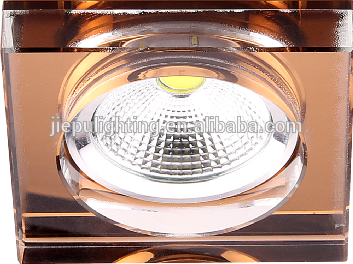 Hot sale Crystal Flat downlight spotlight ceiling indoor colorful led factory direct sale fashion modern
