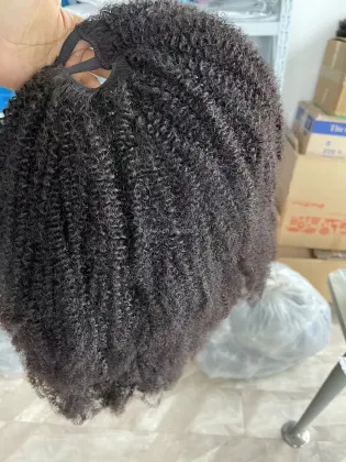 Best Kinky Curly U Part Wig on Sale