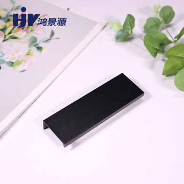 black edge pull handles cabinet hardware