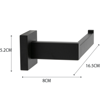 Modern Stainless Steel 304 Open Toilet Roll Paper Rail Holder in Chrome Finish