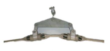 Double Suspension Clamp For 500m-700m Span ADSS