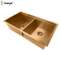 Golden Stainless Steel Kitchen Basin 304 Kitchen Sinks