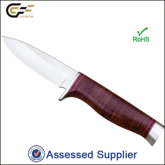 Hot Selling Fixed Blade Knife With Leather Handle /Knives Wholesale