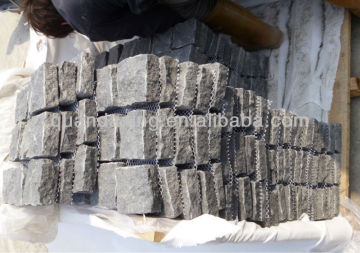 Black Basalt Granite Paver Stone,Granite Cobblestone (Black Pearl Granite100 x 100 x 40mm)