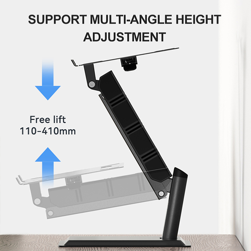 Laptop Stand, Adjustable Height Laptop Mount Computer Stand