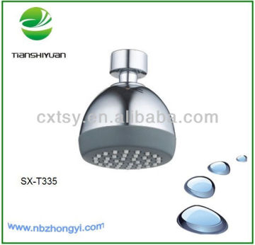 ABS small shower head with plastic ball cheap shower head