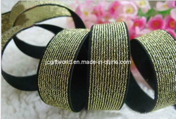 Farbe gewebt elastische Tape/Band/Ribbon/Gurtband (JC210E)