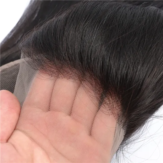Wholesale Vendor Straight Tangle Free For Black Women Swiss 13*4 Transparent Human Virgin Hair Bundles With HD Lace Frontal