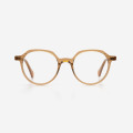 Panto Round Acetate Men's Optical Frames