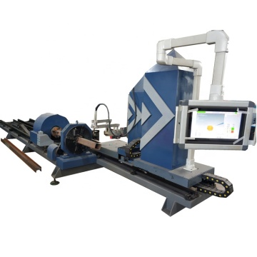 Hd Cnc Plasma Cutting Machine for Square and Circle Pipe Cut