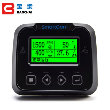 Panel Kontrol SmartGen Genset HED300 dengan layar LCD CANBUS RS485