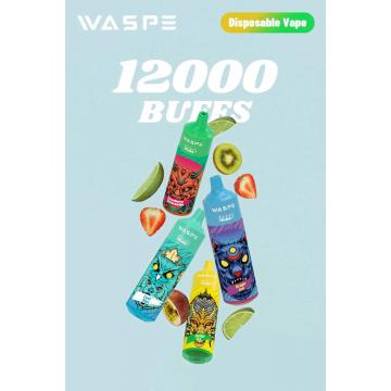 トップセール12000パフWaspe Vape Wholesale France