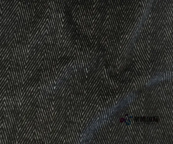 Herringbone Wool Alpaca Viscose Blend Fabric