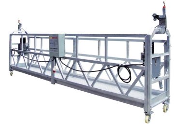 Oem Zlp630 Aluminum Rope Suspended Window Cleaning Platform Cradle With 630 Rated Load