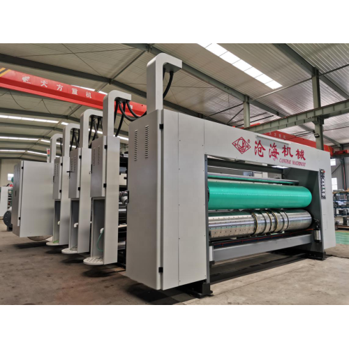 Automatic Flexo Printer Slotter Die cutter stacker machine